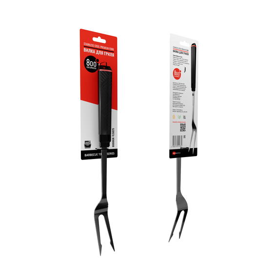 ВИЛКА ДЛЯ ГРИЛЯ RED LINE STAINLESS STEEL FORK