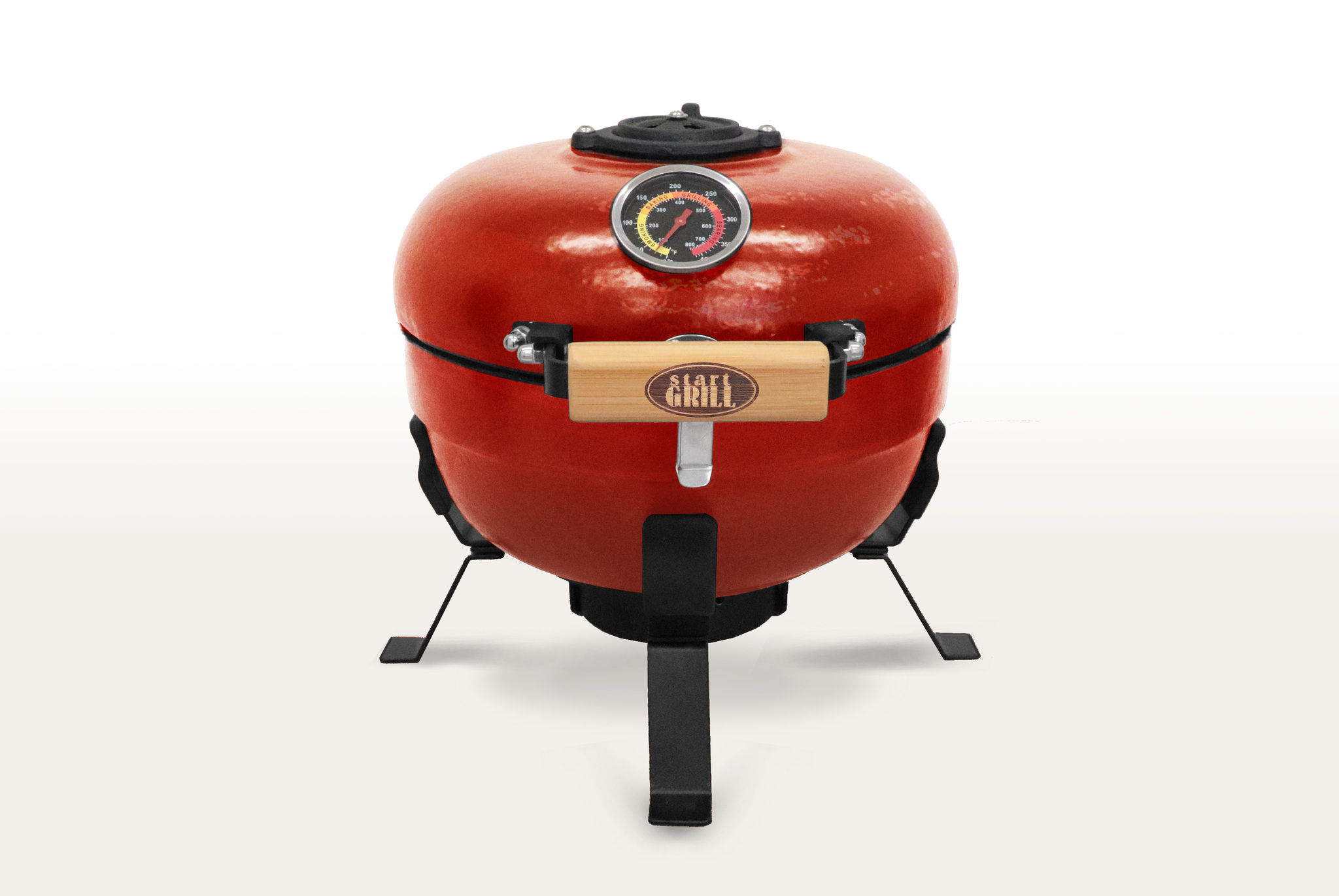 Керамический гриль TRAVELLER SG12 PRO T, 30,5см / 12дюймов (красный)