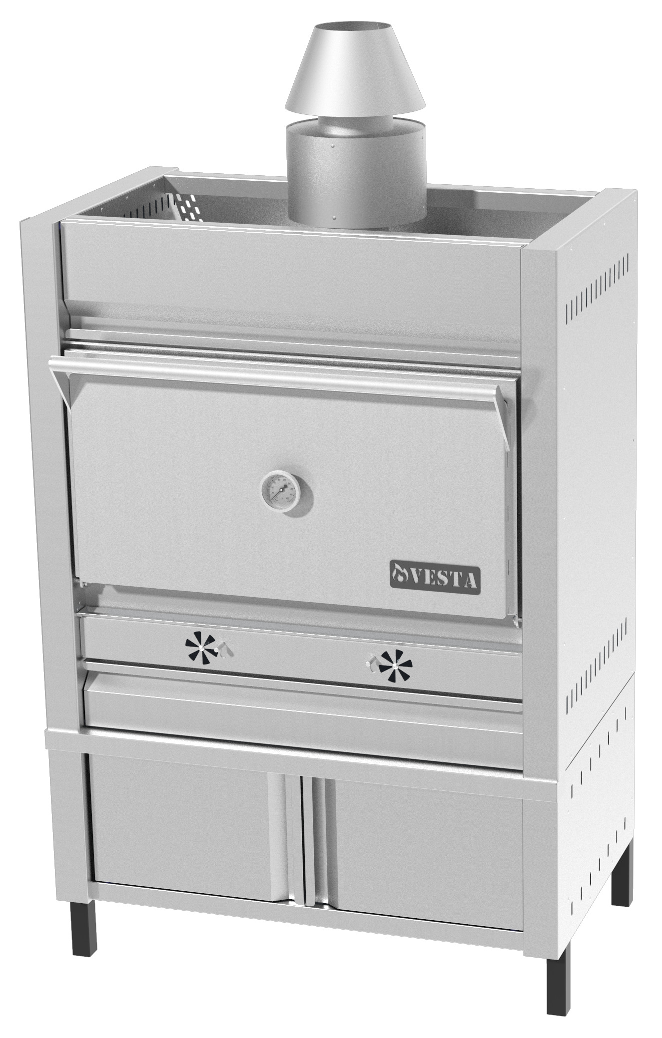 Печь-мангал 50 вариант комплектации базовая