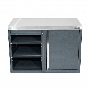 Модуль уличной кухни SMART-1200 Шкаф угловой универсальный арт.HS-KU03-SHU1200