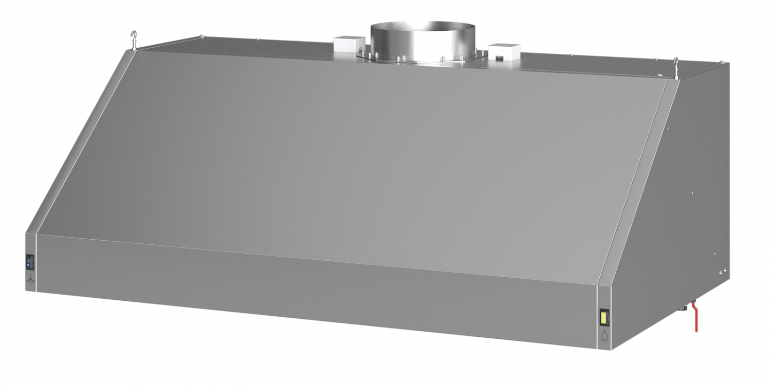 Зонт вытяжной S1 с подсветкой ONTARIO, арт. ZVN-S1-1100.800.500